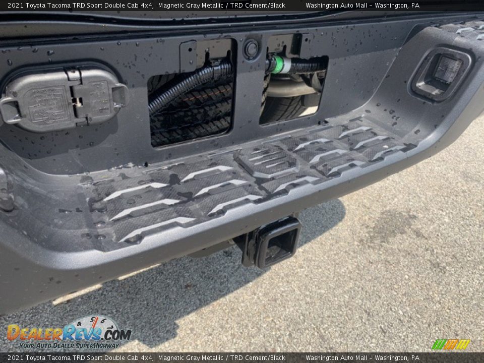 2021 Toyota Tacoma TRD Sport Double Cab 4x4 Magnetic Gray Metallic / TRD Cement/Black Photo #8