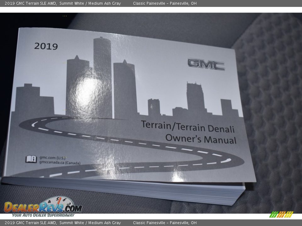 2019 GMC Terrain SLE AWD Summit White / Medium Ash Gray Photo #16