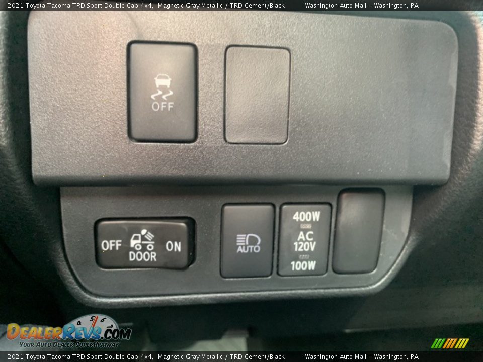 2021 Toyota Tacoma TRD Sport Double Cab 4x4 Magnetic Gray Metallic / TRD Cement/Black Photo #11