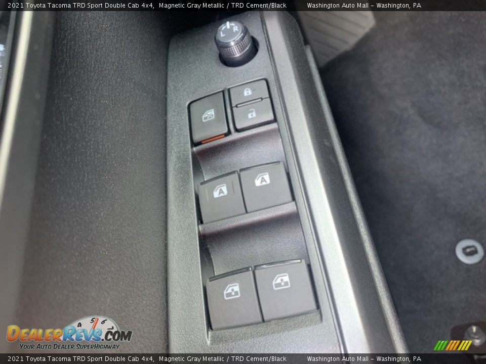 2021 Toyota Tacoma TRD Sport Double Cab 4x4 Magnetic Gray Metallic / TRD Cement/Black Photo #15
