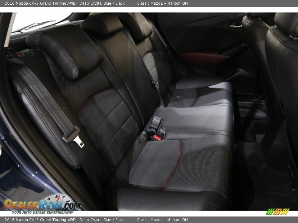 Rear Seat of 2016 Mazda CX-3 Grand Touring AWD Photo #16