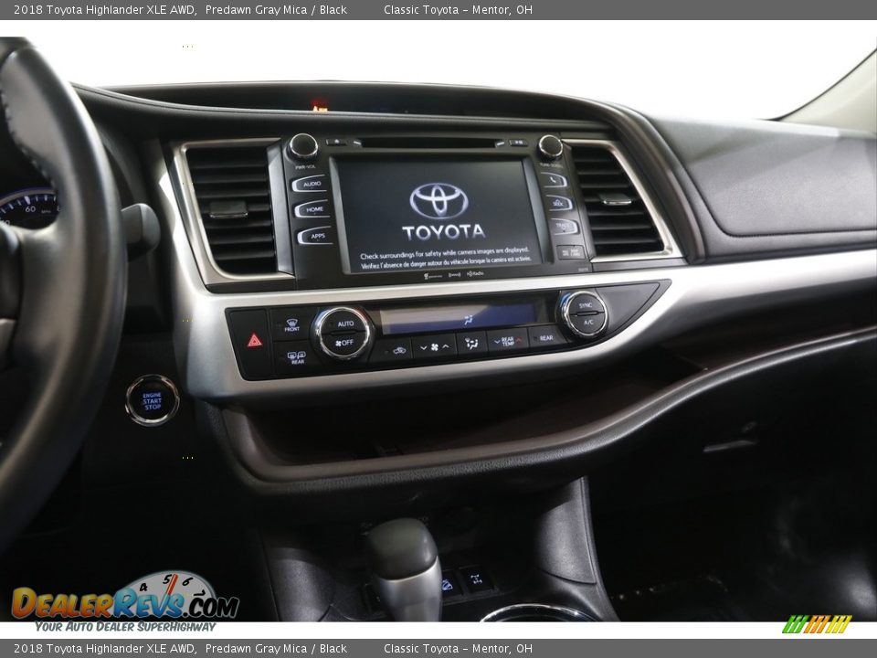 2018 Toyota Highlander XLE AWD Predawn Gray Mica / Black Photo #9
