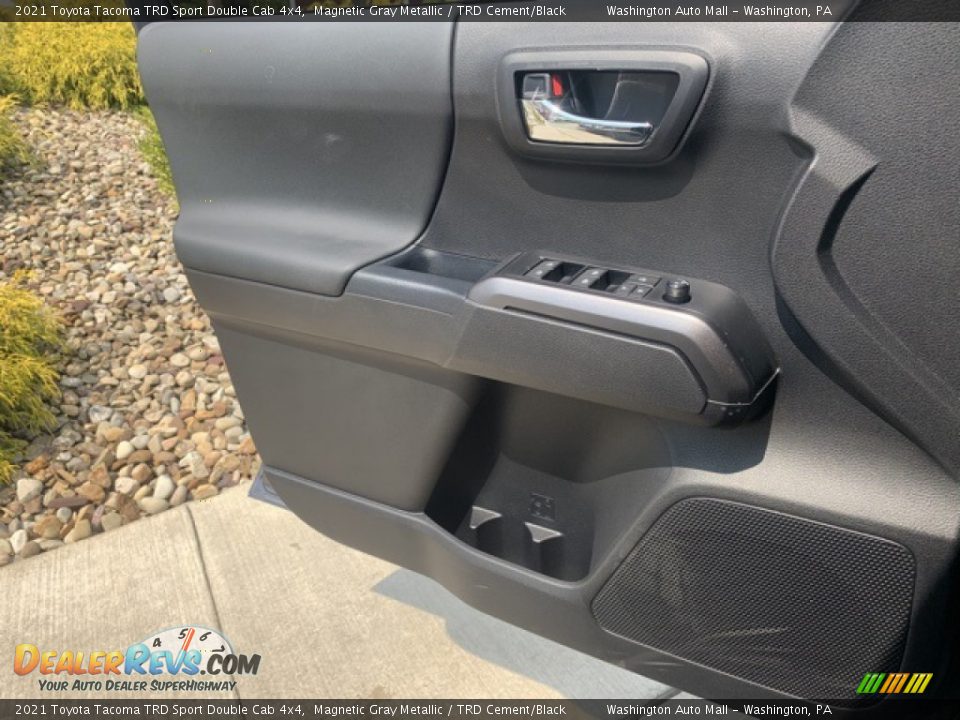 2021 Toyota Tacoma TRD Sport Double Cab 4x4 Magnetic Gray Metallic / TRD Cement/Black Photo #23