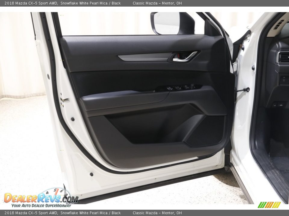 2018 Mazda CX-5 Sport AWD Snowflake White Pearl Mica / Black Photo #4