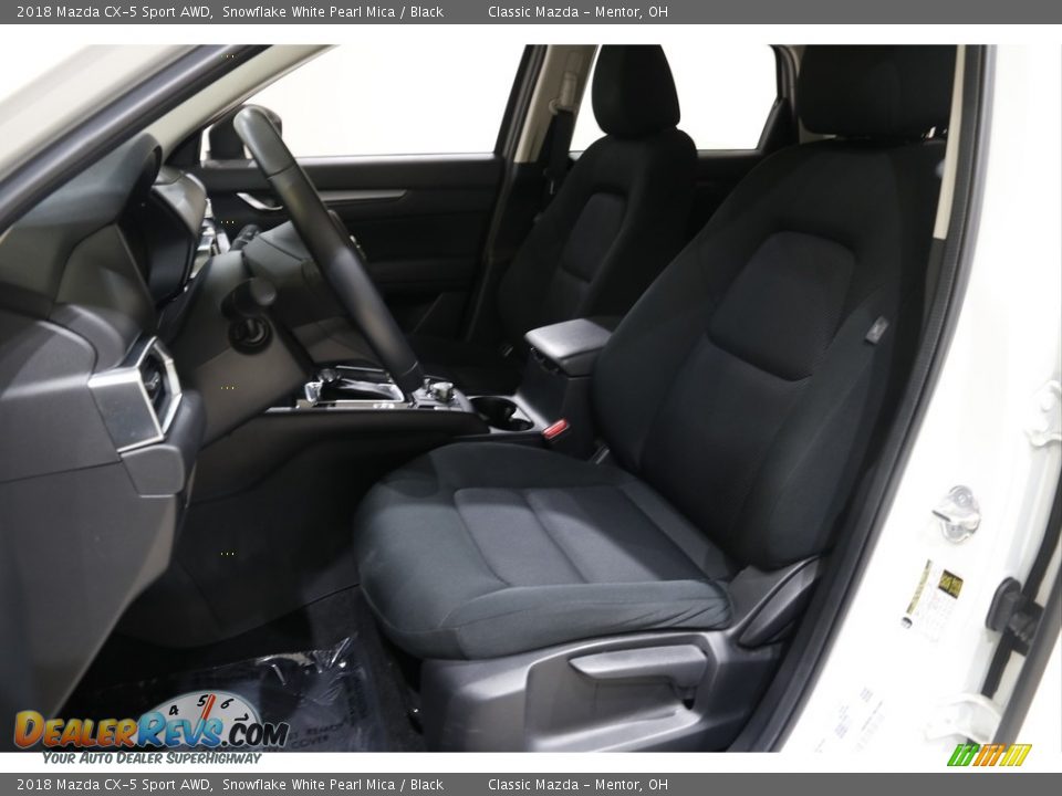 2018 Mazda CX-5 Sport AWD Snowflake White Pearl Mica / Black Photo #5
