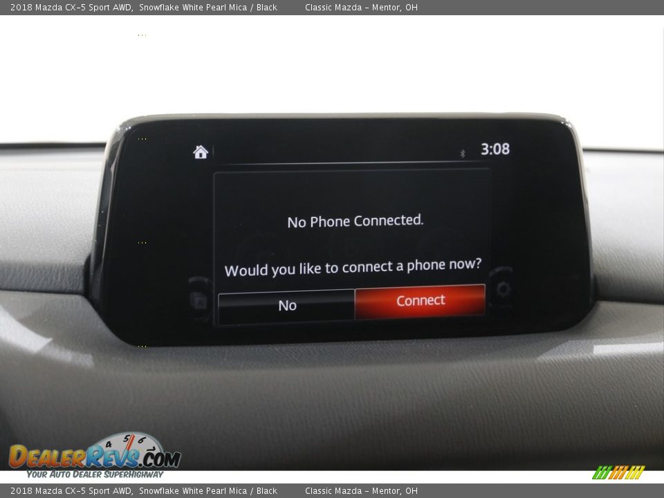2018 Mazda CX-5 Sport AWD Snowflake White Pearl Mica / Black Photo #10