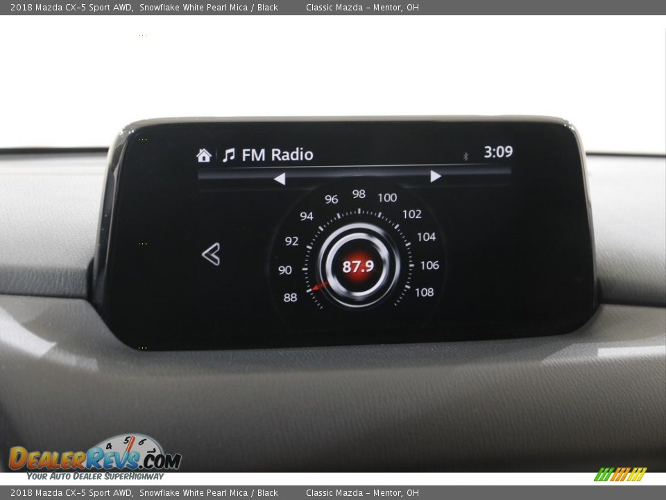 2018 Mazda CX-5 Sport AWD Snowflake White Pearl Mica / Black Photo #11