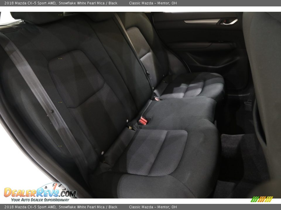 2018 Mazda CX-5 Sport AWD Snowflake White Pearl Mica / Black Photo #15