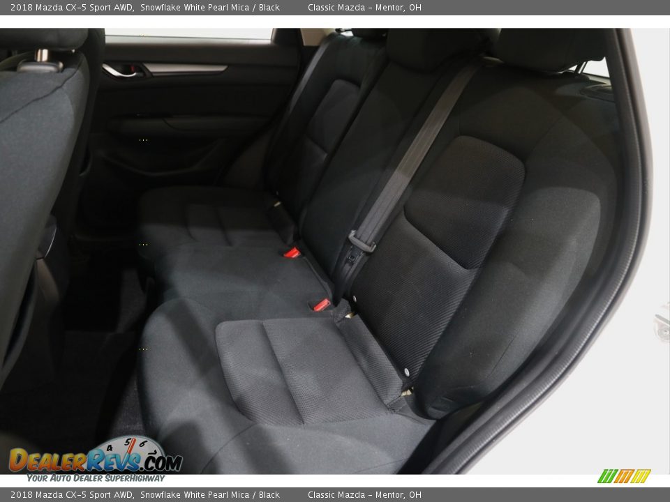 2018 Mazda CX-5 Sport AWD Snowflake White Pearl Mica / Black Photo #16