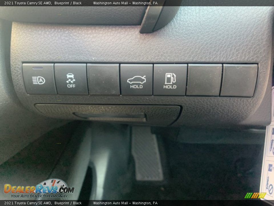 2021 Toyota Camry SE AWD Blueprint / Black Photo #9