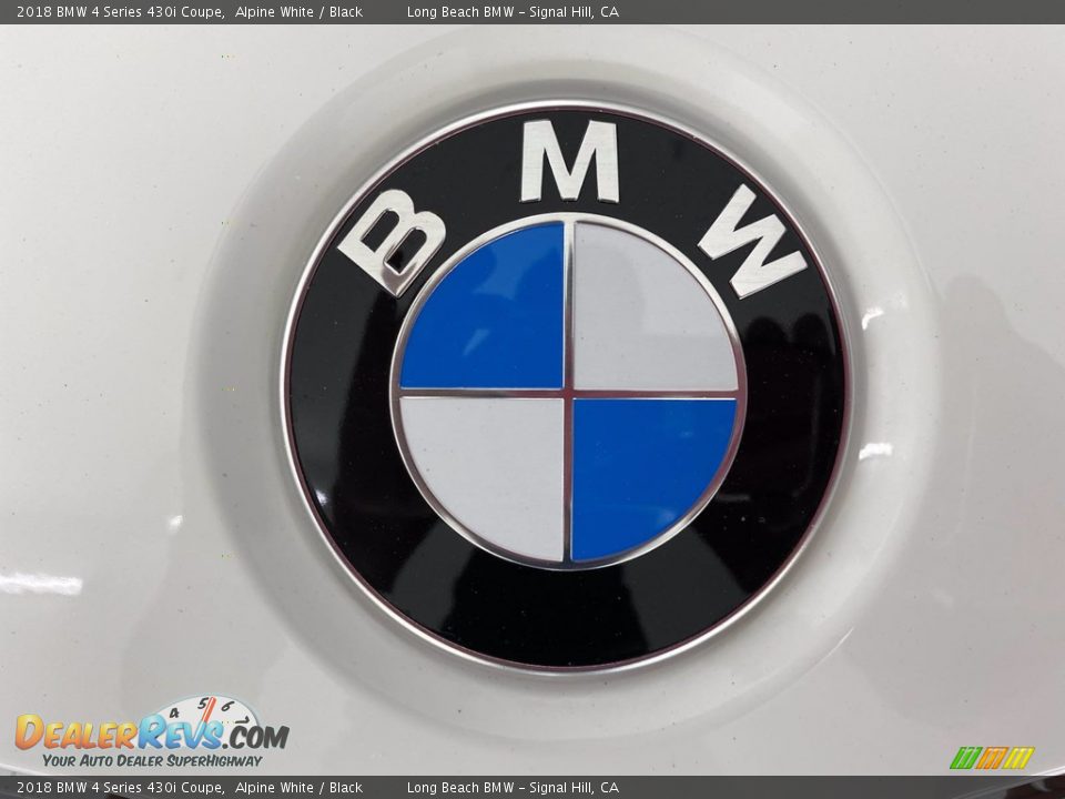2018 BMW 4 Series 430i Coupe Alpine White / Black Photo #8