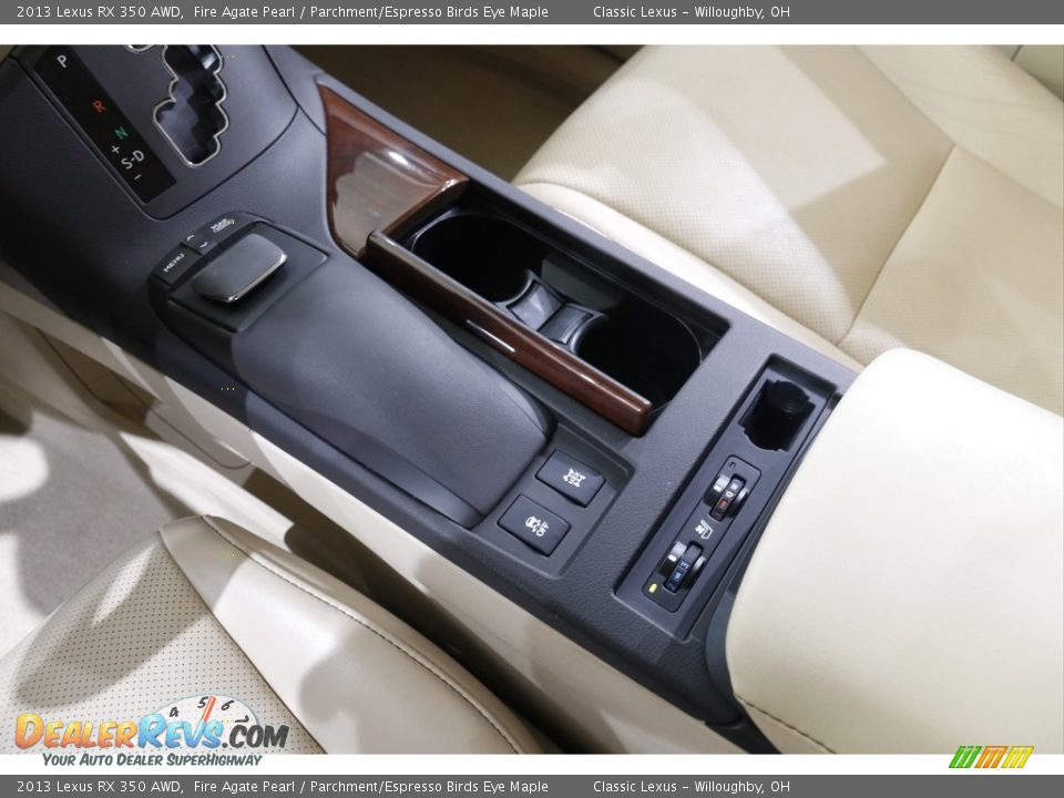 2013 Lexus RX 350 AWD Fire Agate Pearl / Parchment/Espresso Birds Eye Maple Photo #16