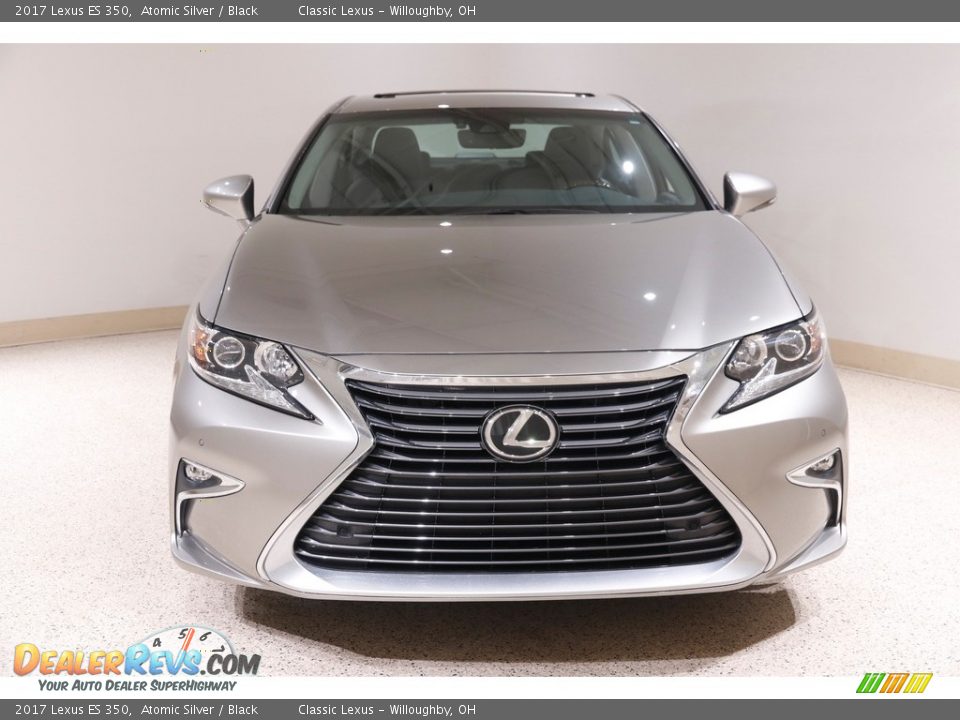 2017 Lexus ES 350 Atomic Silver / Black Photo #2