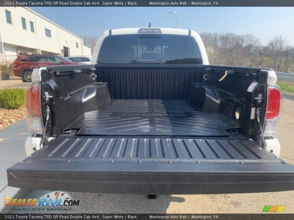 2021 Toyota Tacoma TRD Off Road Double Cab 4x4 Super White / Black Photo #9