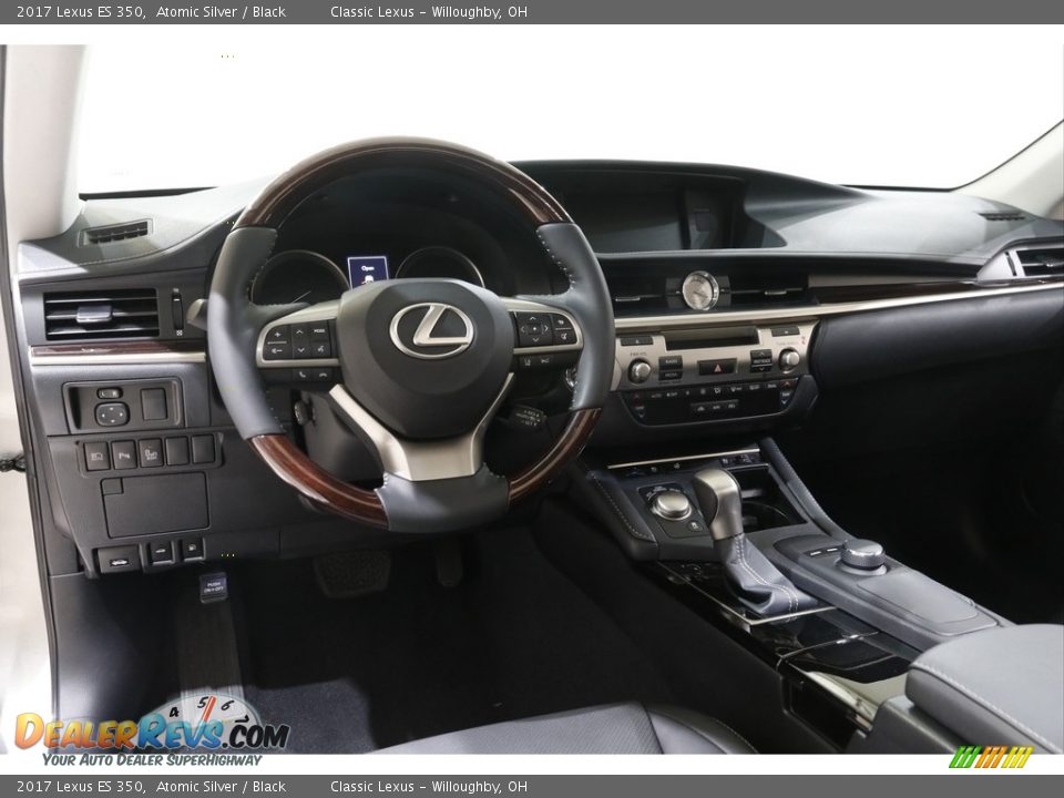 2017 Lexus ES 350 Atomic Silver / Black Photo #6