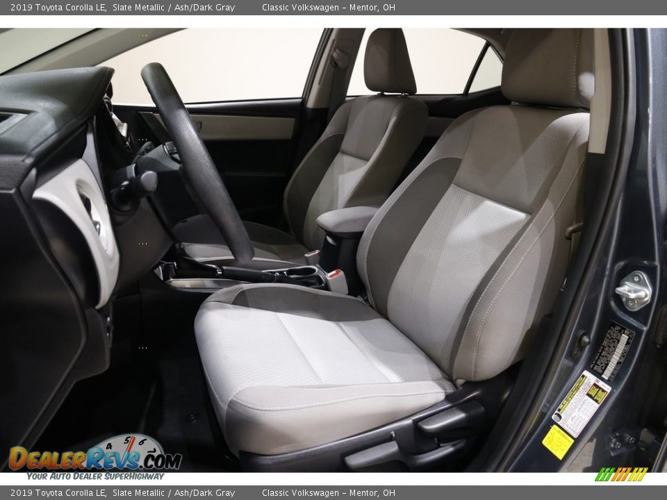 2019 Toyota Corolla LE Slate Metallic / Ash/Dark Gray Photo #5