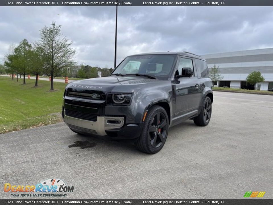 2021 Land Rover Defender 90 X Carpathian Gray Premium Metallic / Ebony Photo #1