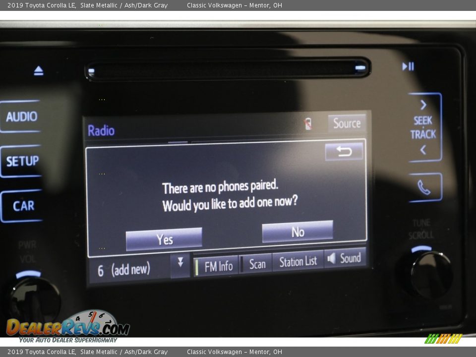 2019 Toyota Corolla LE Slate Metallic / Ash/Dark Gray Photo #11