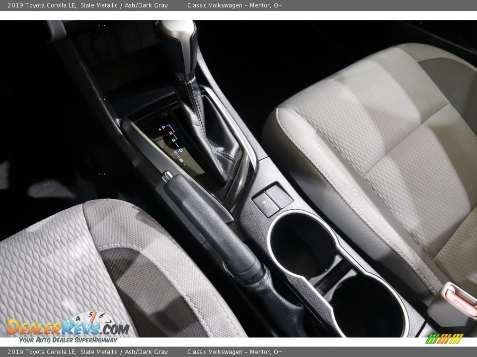 2019 Toyota Corolla LE Slate Metallic / Ash/Dark Gray Photo #12