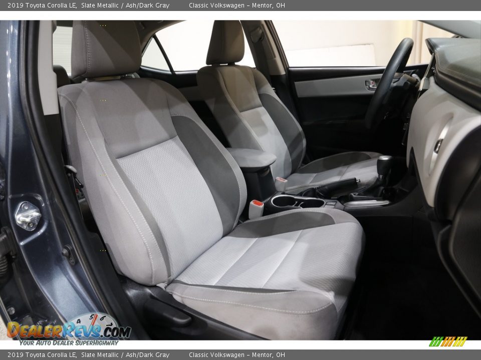2019 Toyota Corolla LE Slate Metallic / Ash/Dark Gray Photo #13