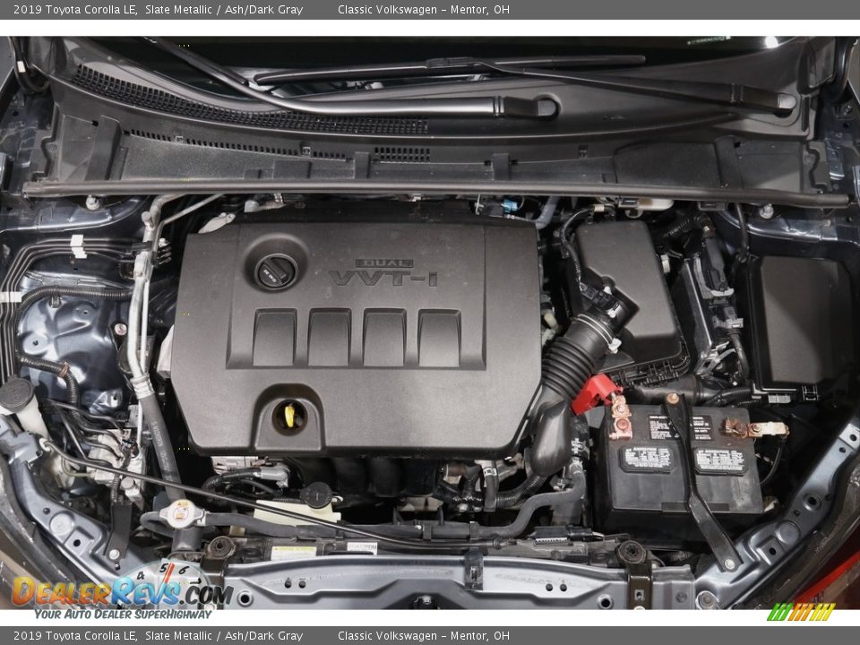 2019 Toyota Corolla LE Slate Metallic / Ash/Dark Gray Photo #17