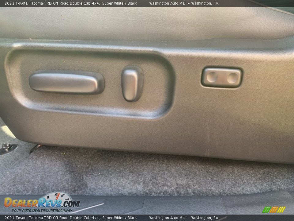 2021 Toyota Tacoma TRD Off Road Double Cab 4x4 Super White / Black Photo #27