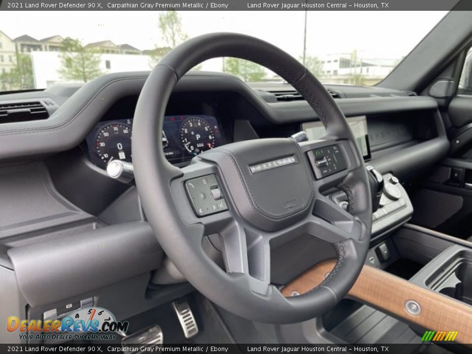 2021 Land Rover Defender 90 X Steering Wheel Photo #16