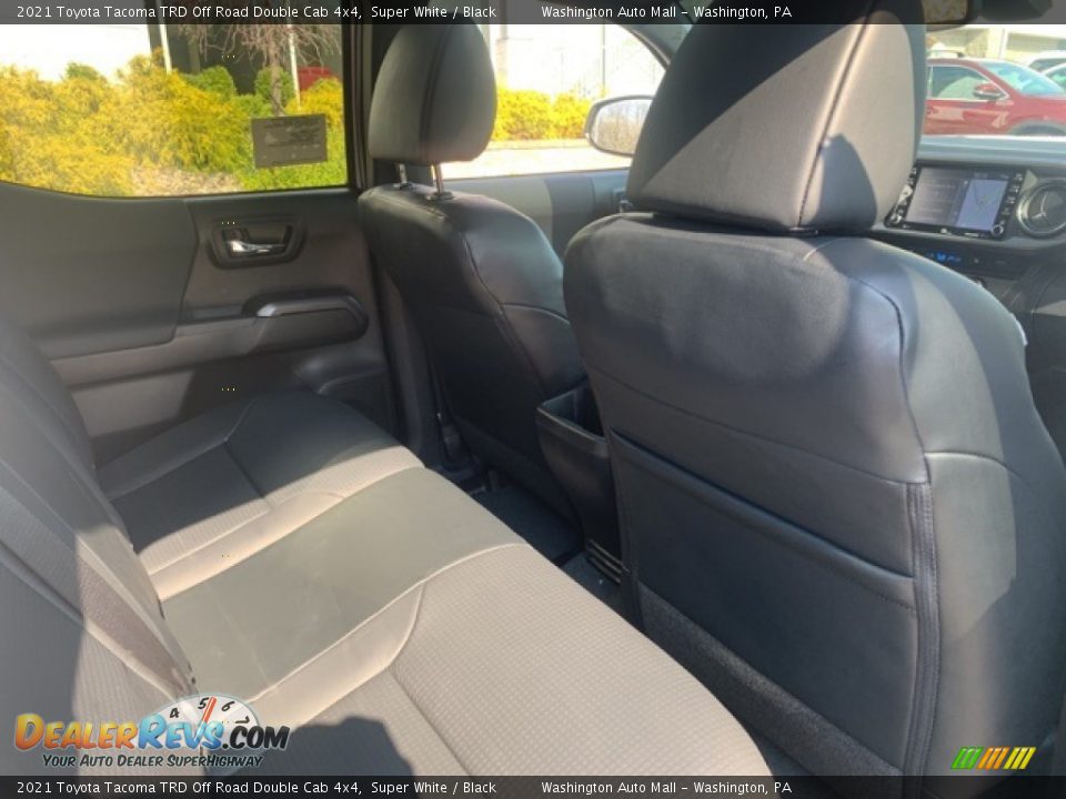 2021 Toyota Tacoma TRD Off Road Double Cab 4x4 Super White / Black Photo #31