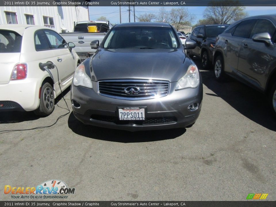 2011 Infiniti EX 35 Journey Graphite Shadow / Graphite Photo #3