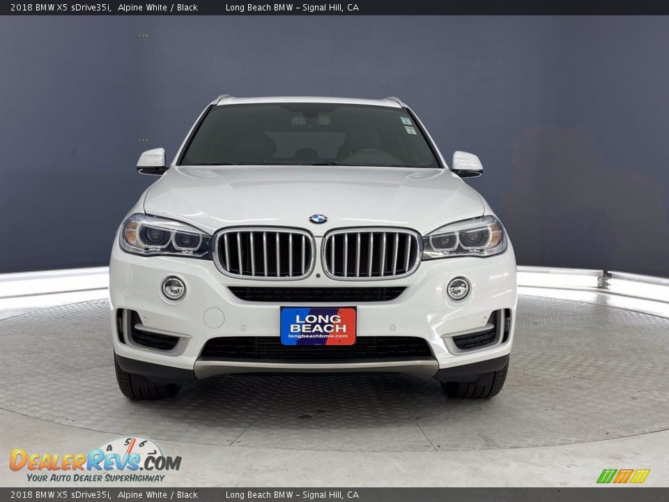 2018 BMW X5 sDrive35i Alpine White / Black Photo #2