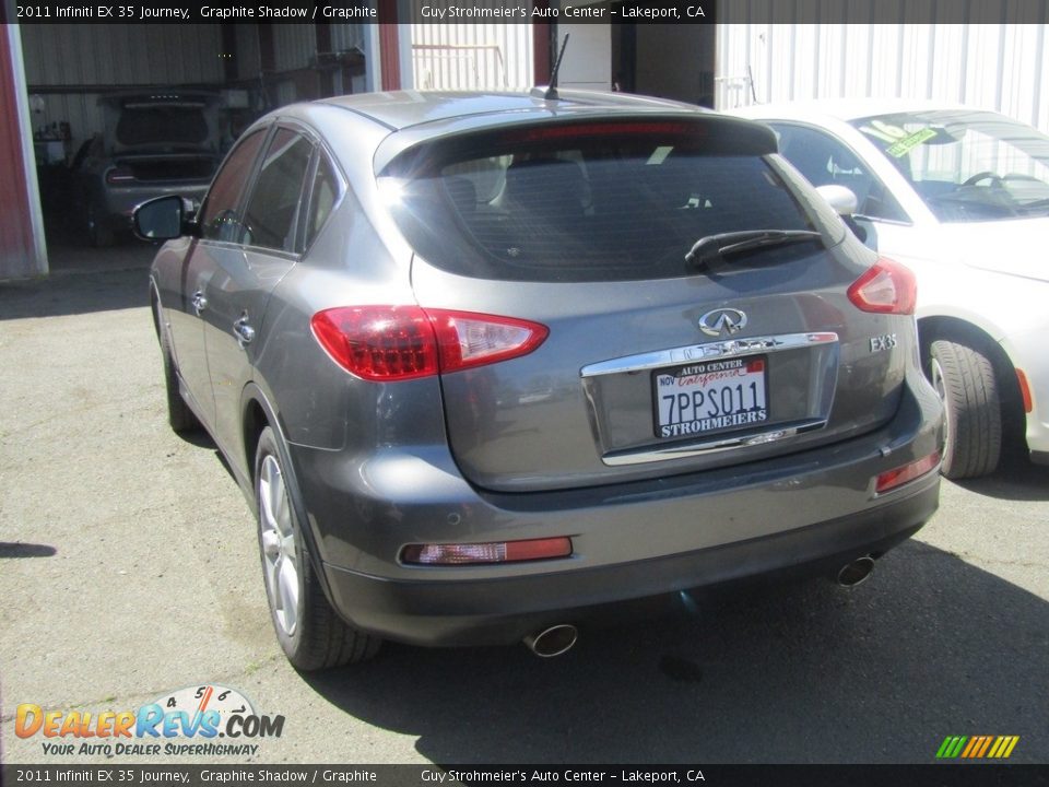 2011 Infiniti EX 35 Journey Graphite Shadow / Graphite Photo #6