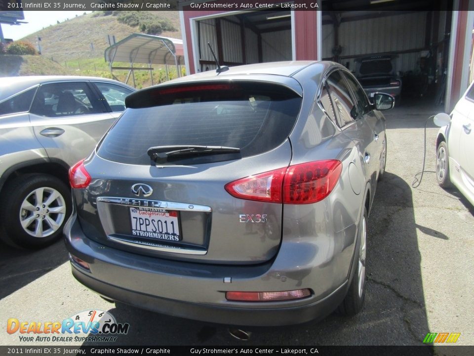 2011 Infiniti EX 35 Journey Graphite Shadow / Graphite Photo #7