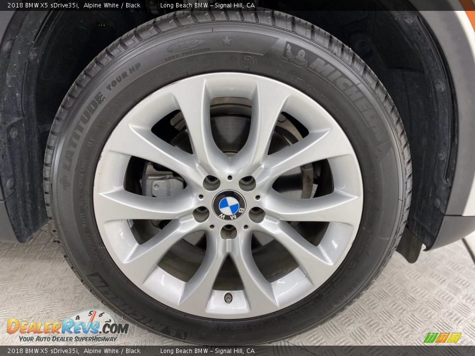 2018 BMW X5 sDrive35i Alpine White / Black Photo #6