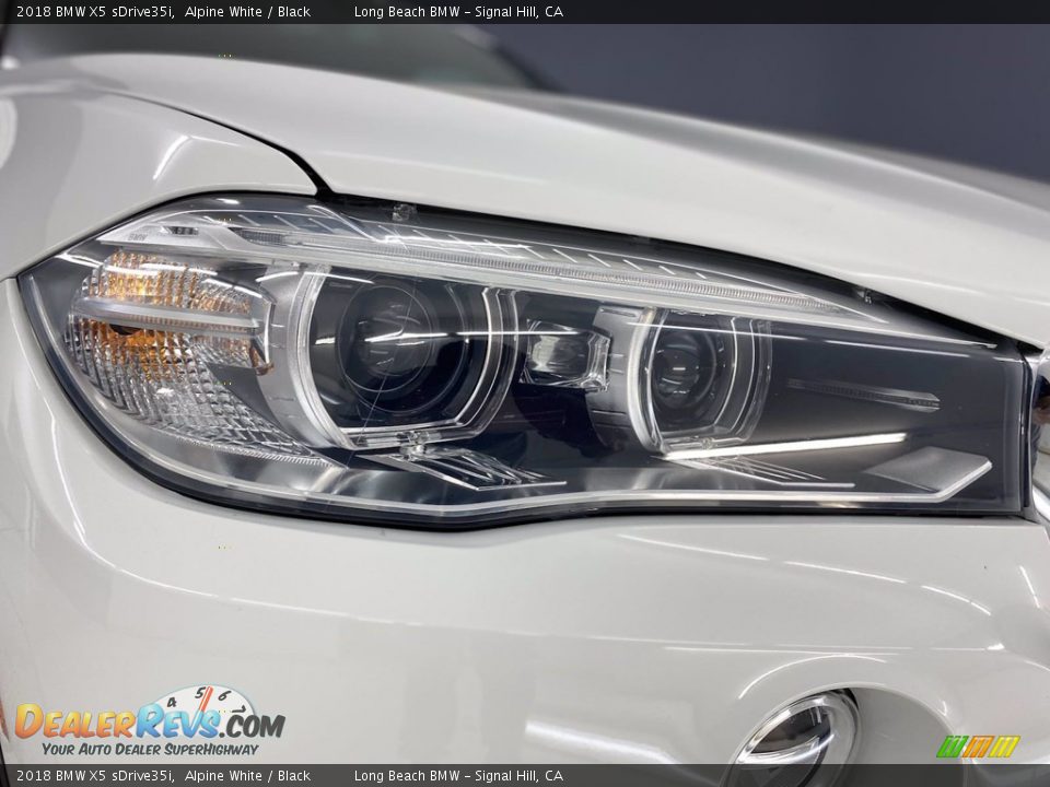 2018 BMW X5 sDrive35i Alpine White / Black Photo #7