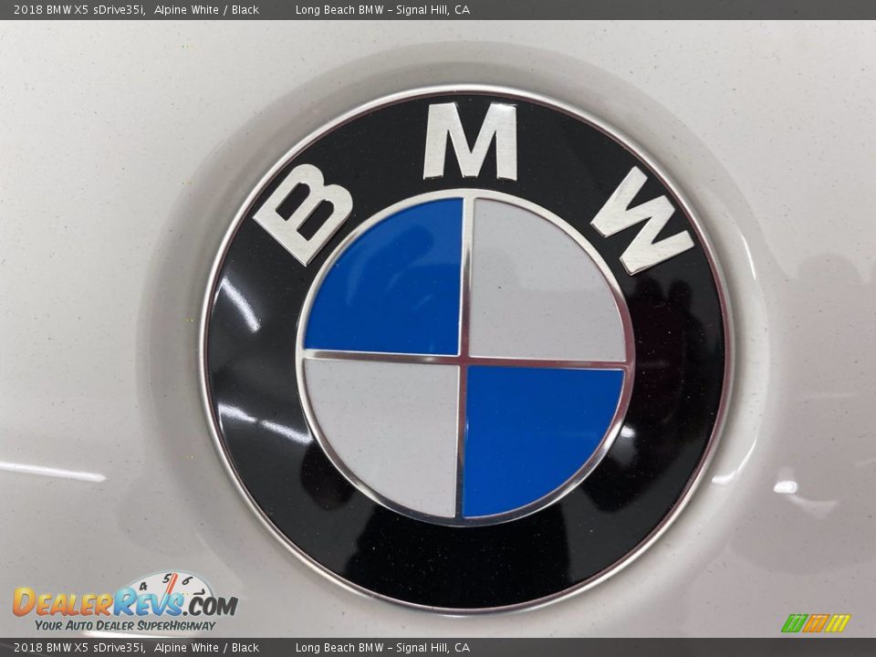 2018 BMW X5 sDrive35i Alpine White / Black Photo #8