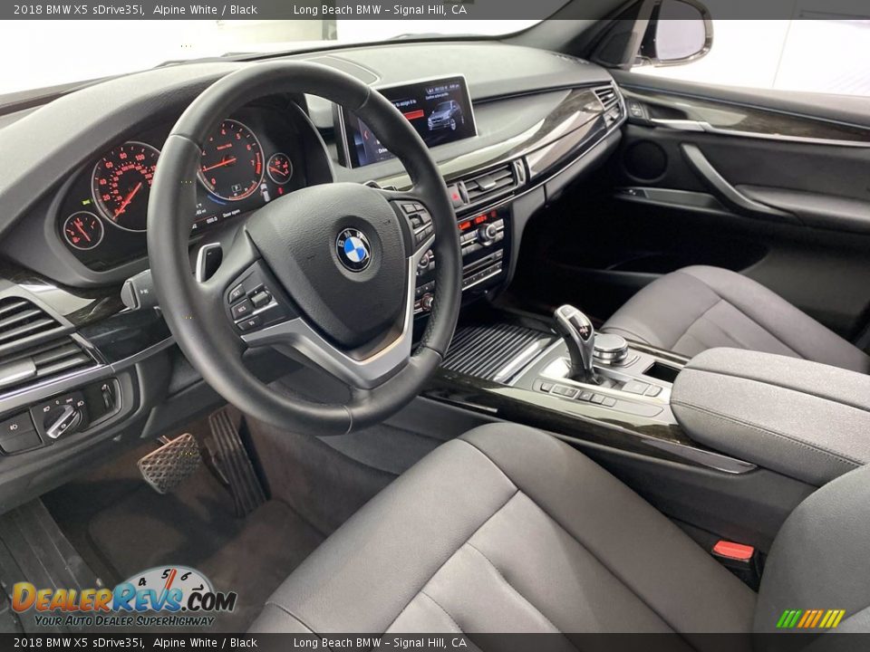 2018 BMW X5 sDrive35i Alpine White / Black Photo #16