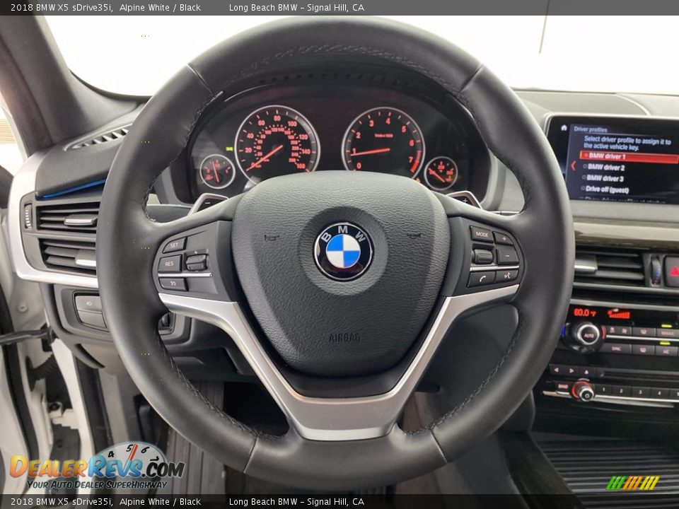 2018 BMW X5 sDrive35i Alpine White / Black Photo #18