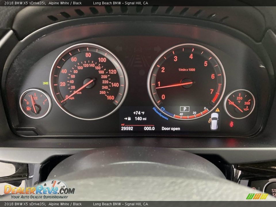 2018 BMW X5 sDrive35i Alpine White / Black Photo #21