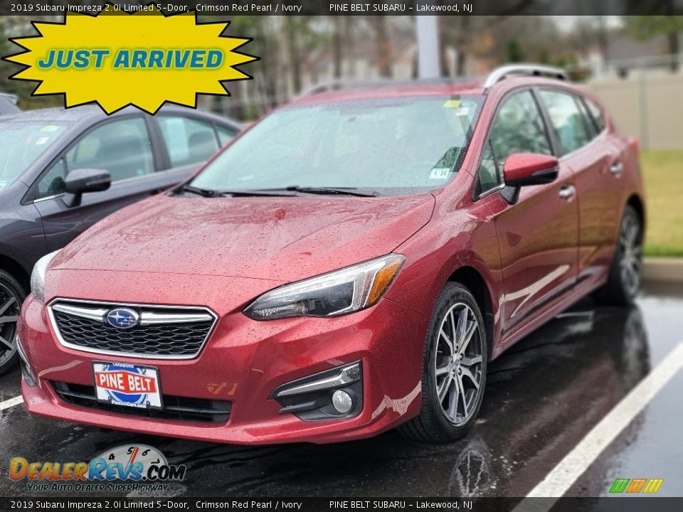 2019 Subaru Impreza 2.0i Limited 5-Door Crimson Red Pearl / Ivory Photo #1