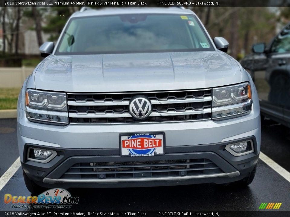 2018 Volkswagen Atlas SEL Premium 4Motion Reflex Silver Metallic / Titan Black Photo #2
