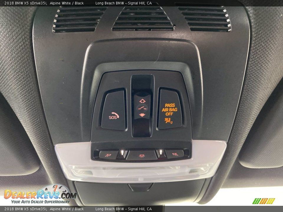 2018 BMW X5 sDrive35i Alpine White / Black Photo #30