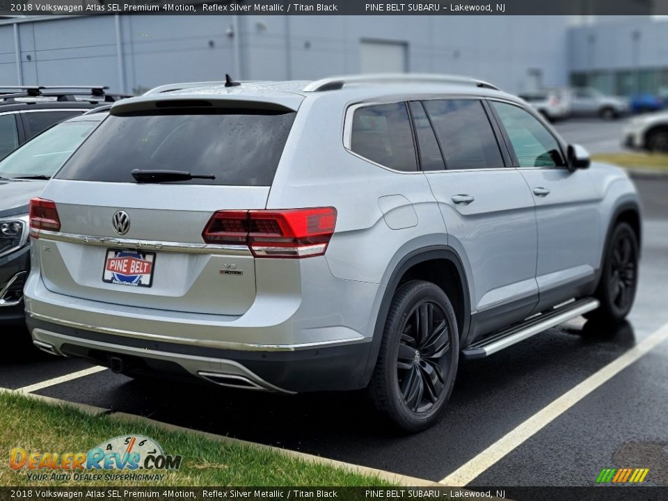 2018 Volkswagen Atlas SEL Premium 4Motion Reflex Silver Metallic / Titan Black Photo #3