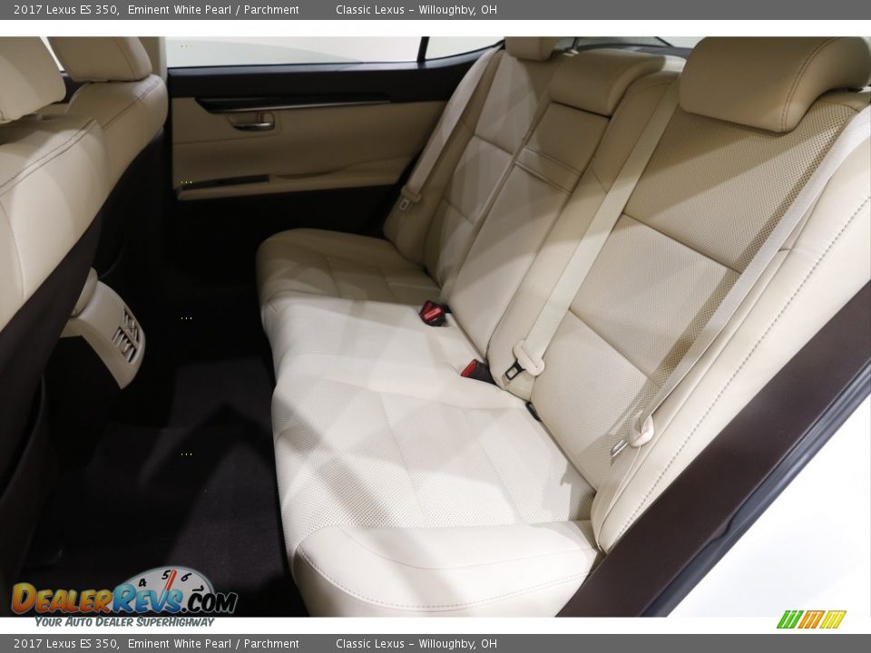 2017 Lexus ES 350 Eminent White Pearl / Parchment Photo #19