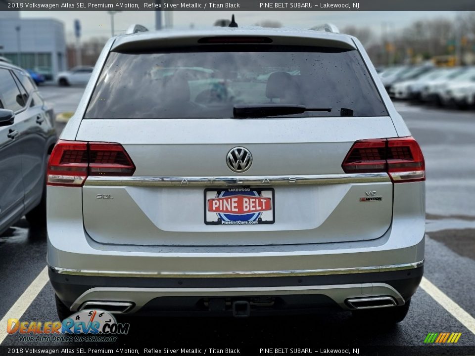 2018 Volkswagen Atlas SEL Premium 4Motion Reflex Silver Metallic / Titan Black Photo #4