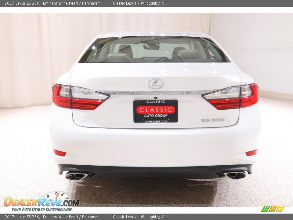 2017 Lexus ES 350 Eminent White Pearl / Parchment Photo #20