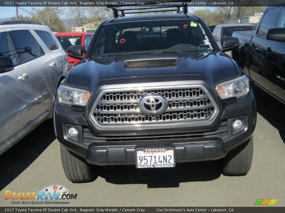 2017 Toyota Tacoma SR Double Cab 4x4 Magnetic Gray Metallic / Cement Gray Photo #3