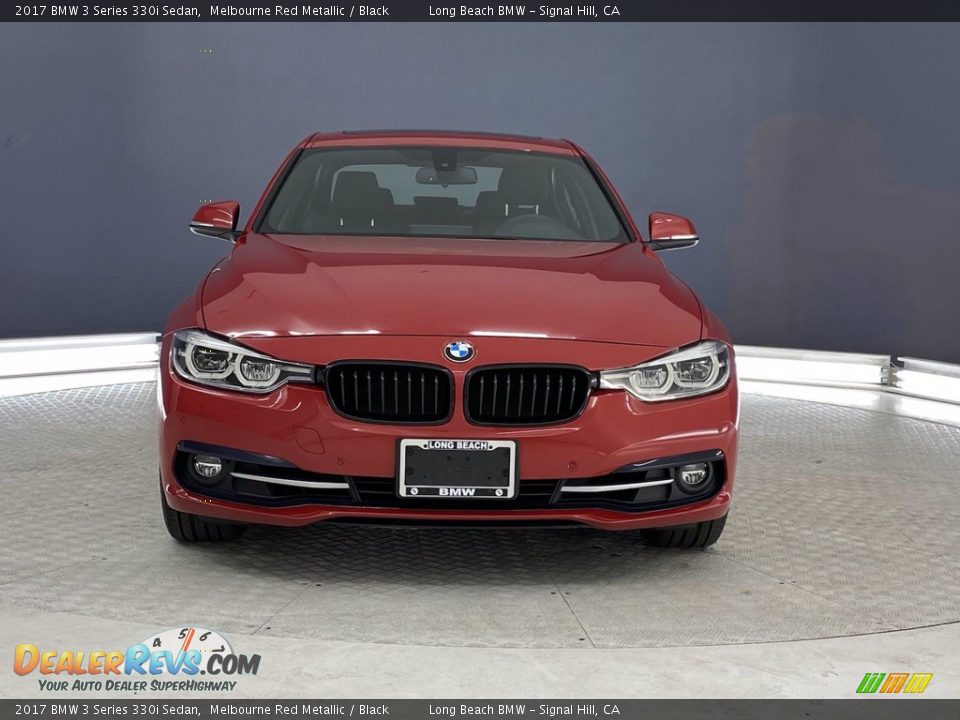 2017 BMW 3 Series 330i Sedan Melbourne Red Metallic / Black Photo #2