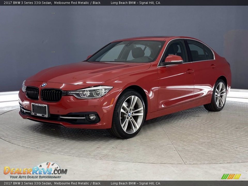 2017 BMW 3 Series 330i Sedan Melbourne Red Metallic / Black Photo #3