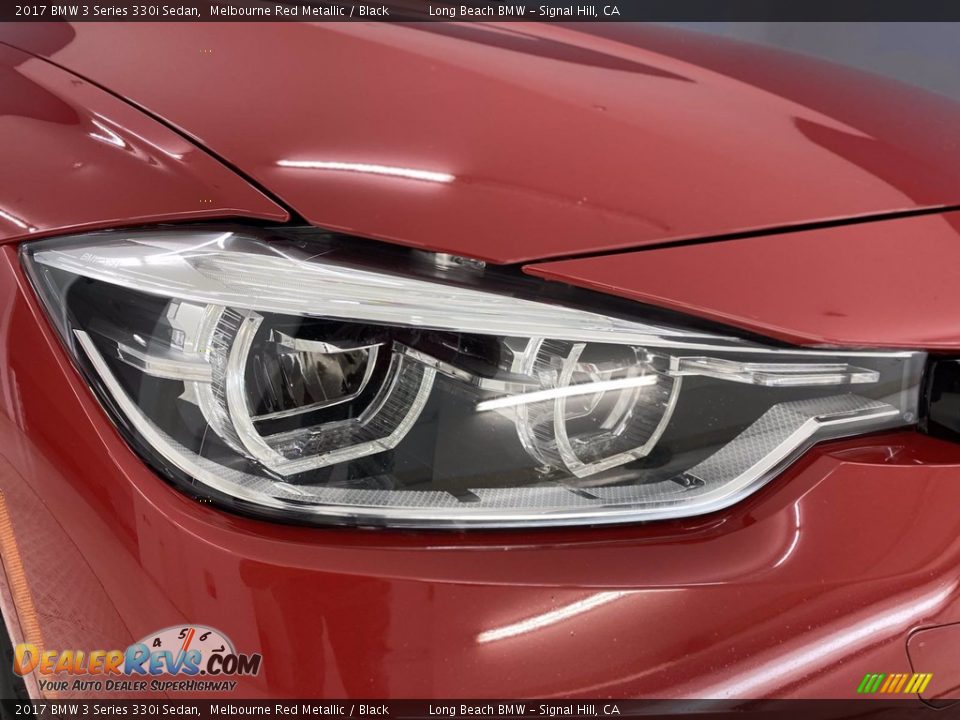 2017 BMW 3 Series 330i Sedan Melbourne Red Metallic / Black Photo #7