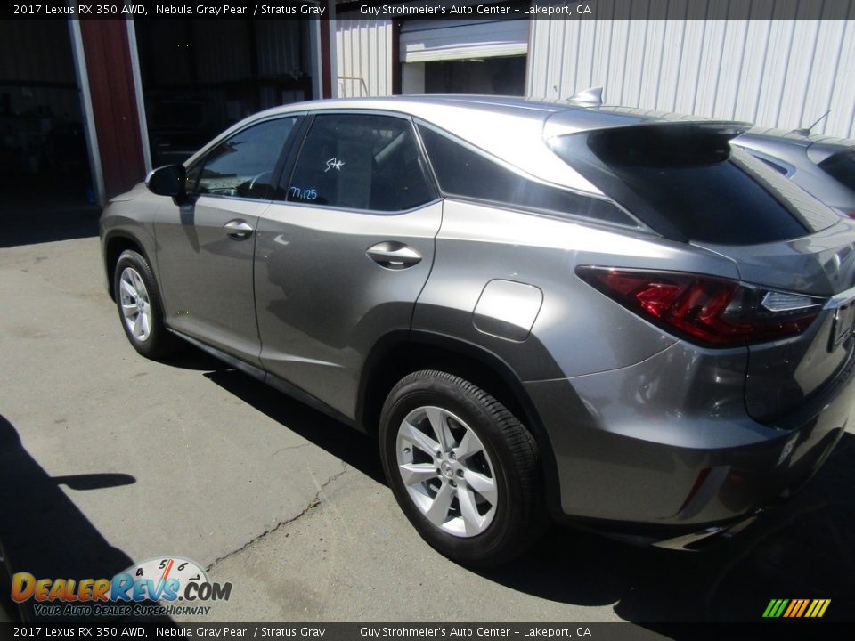 2017 Lexus RX 350 AWD Nebula Gray Pearl / Stratus Gray Photo #12